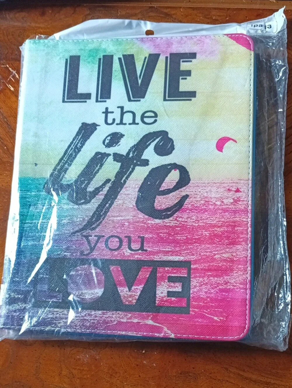 Colorful 'Live the Life You Love' Universal 10 Inch Tablet Case